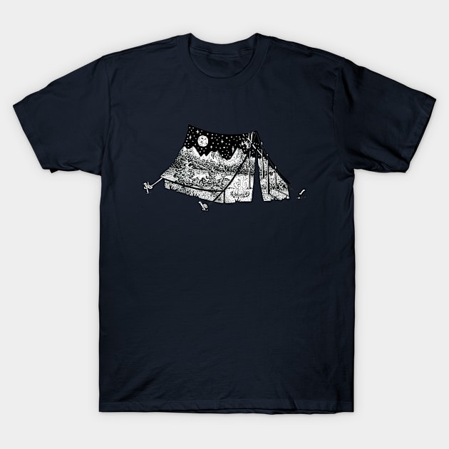 camping life T-Shirt by laurensvangurp